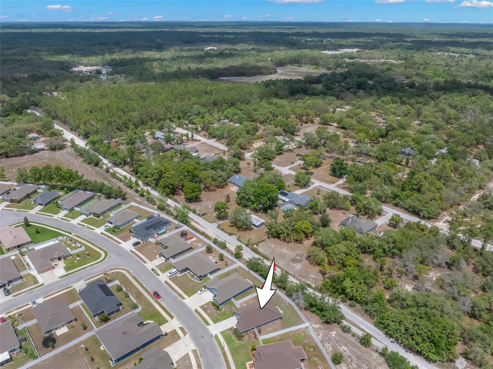 Additional aerial view.