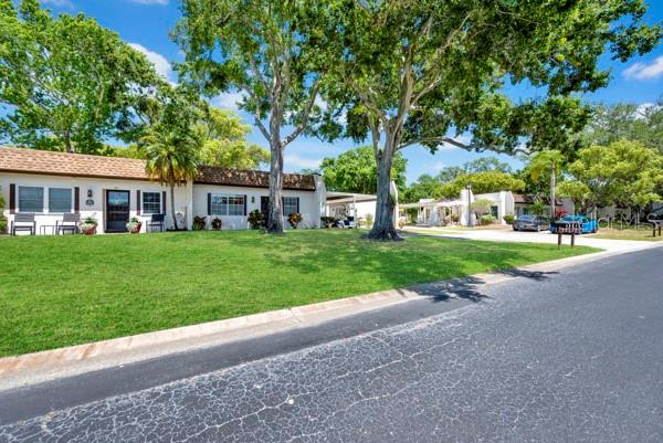 FRONT VIEW FROM STREET