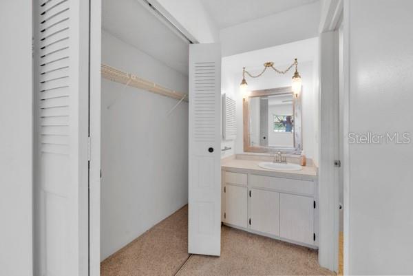 MASTER BATH VIEW WITH WALK IN DOORS OPEN