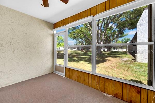 LANAI WITH VIEW OF BACK YARD