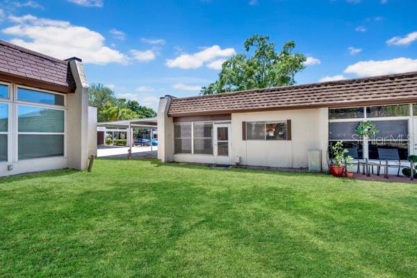 BACKYARD GREEN AREA VIEW