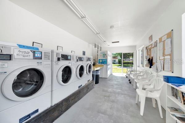 LAUNDRY FACILITIES DOWN THE STREET