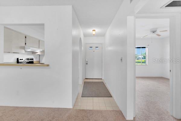 ENTRANCE VIEW WITH DOOR CLOSED