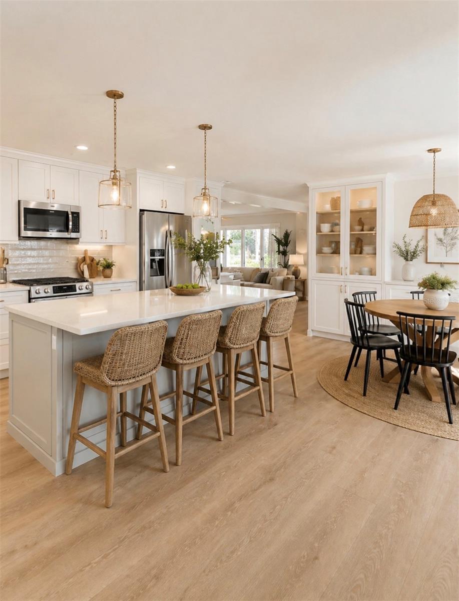AI generated Kitchen redesign