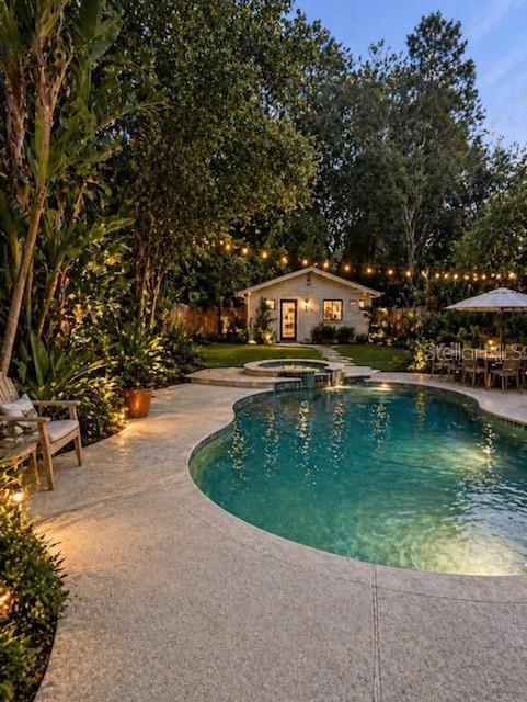AI generated ADU/Pool House addition