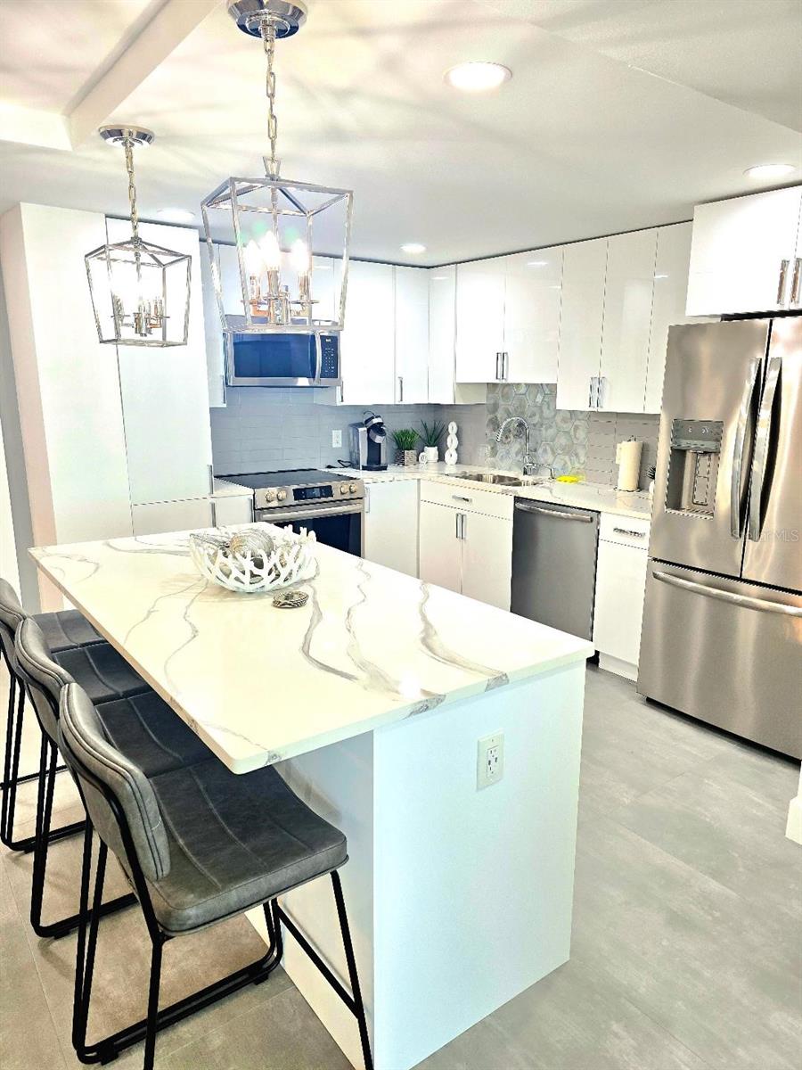 Kitchen is completely equipped with anything you need!