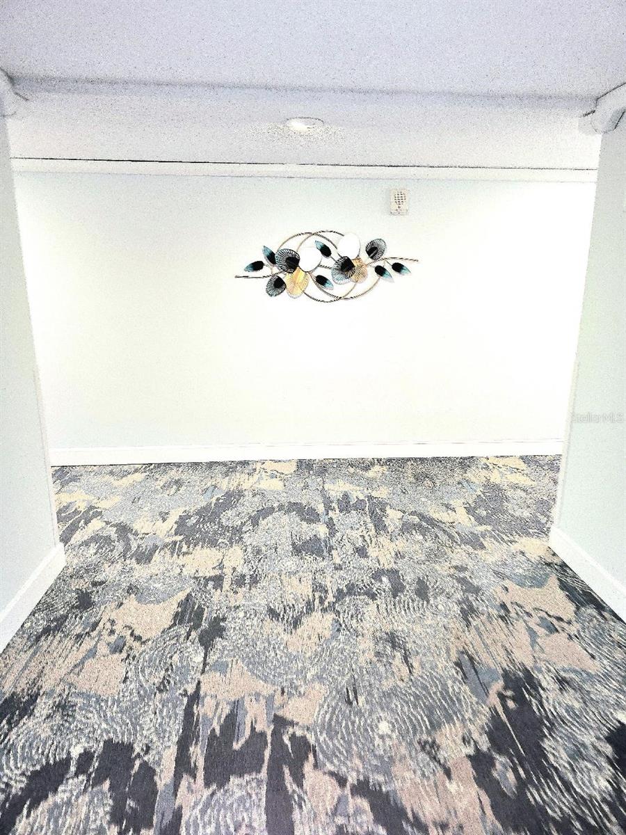 Exiting the elevators on to elegance.