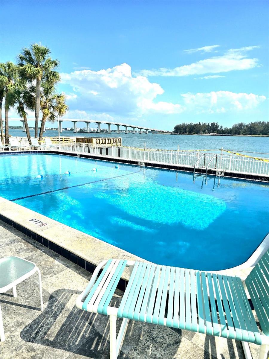 This pool is huge!