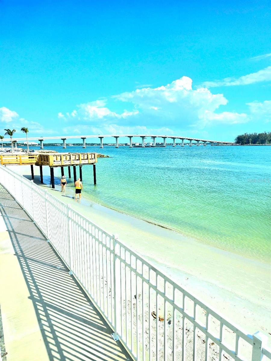 Another beach shot off the pool.