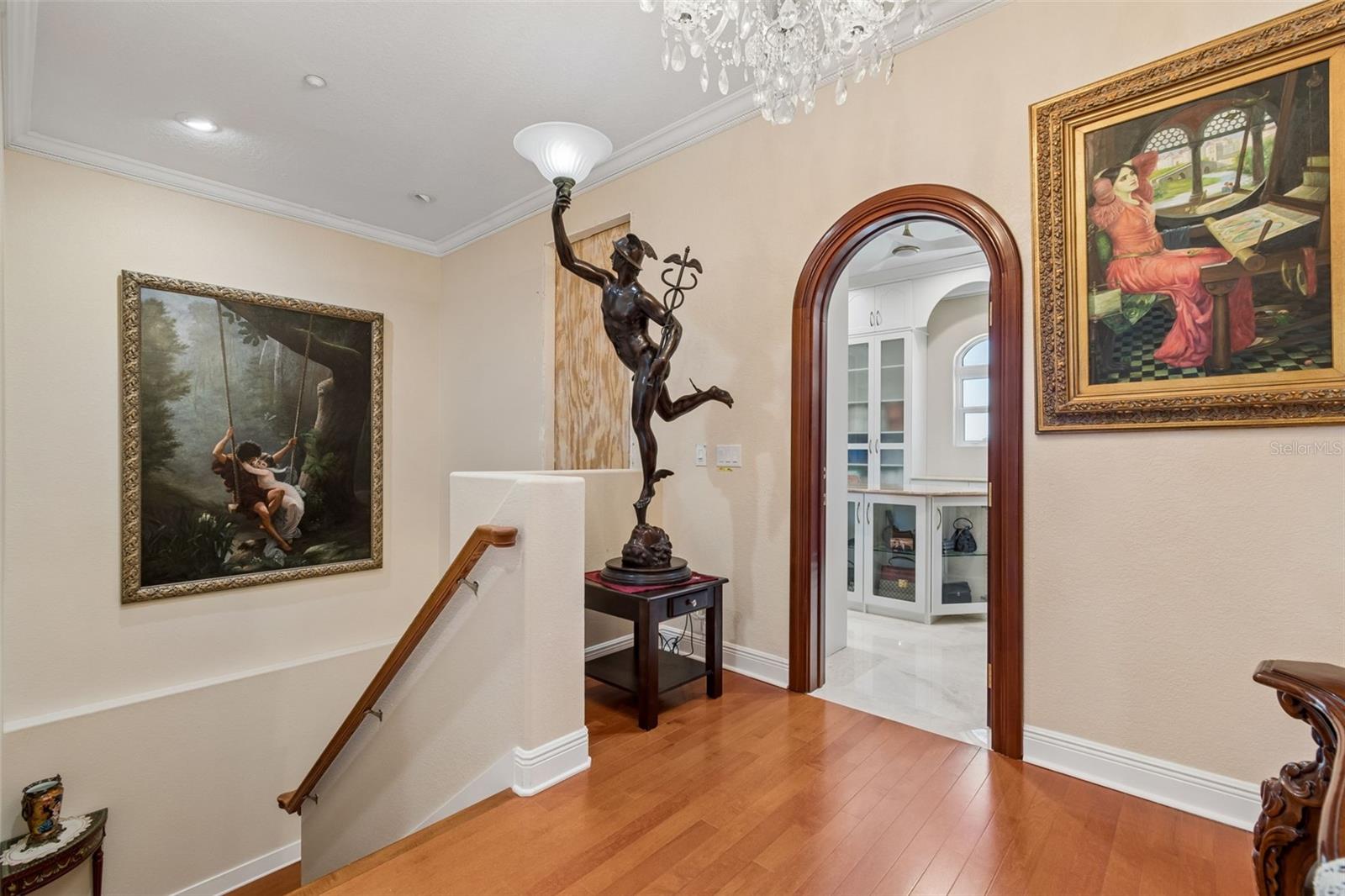 Entrance to Hers Closet