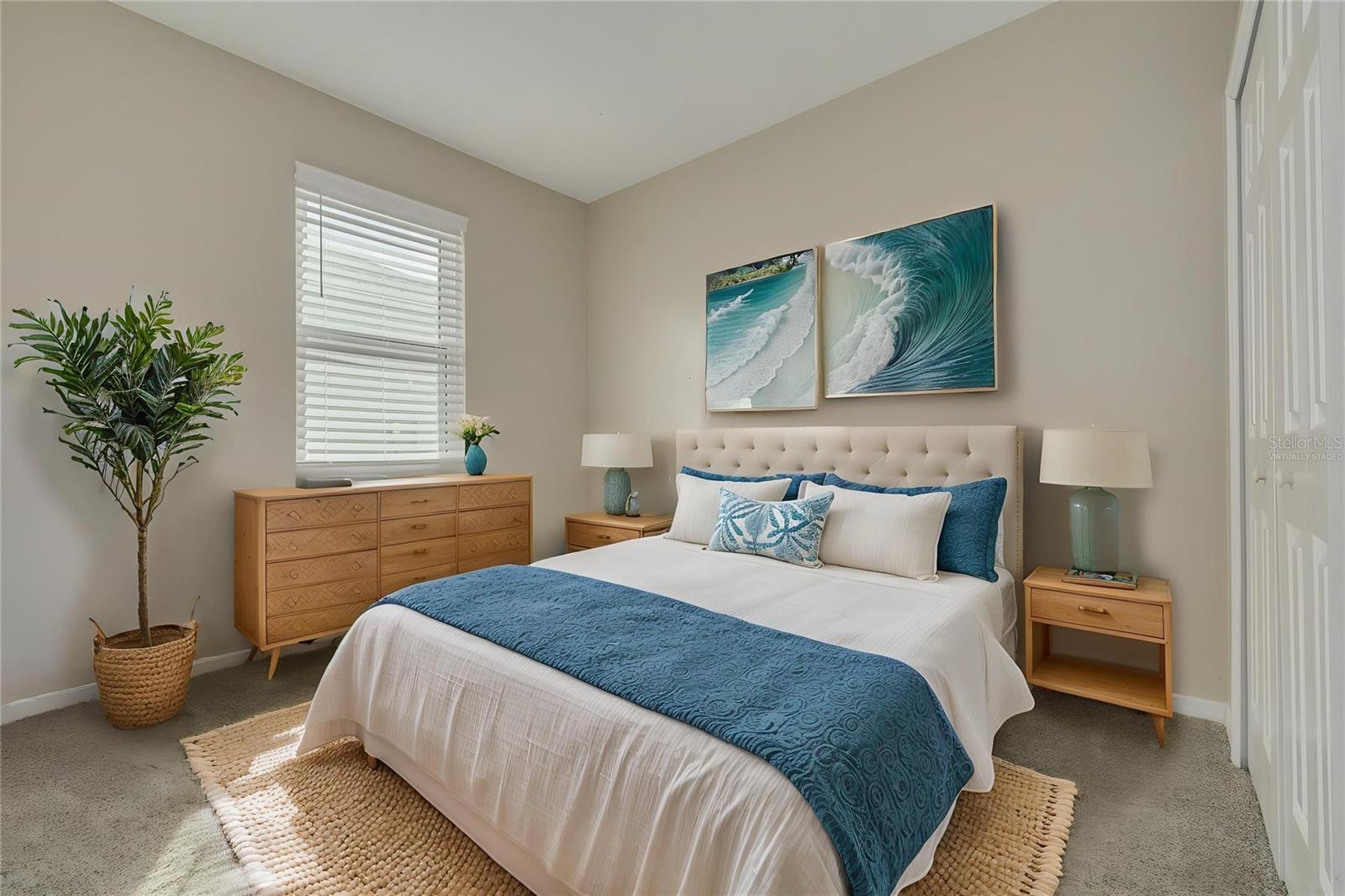 Virtually Staged, Bedroom #3, main floor