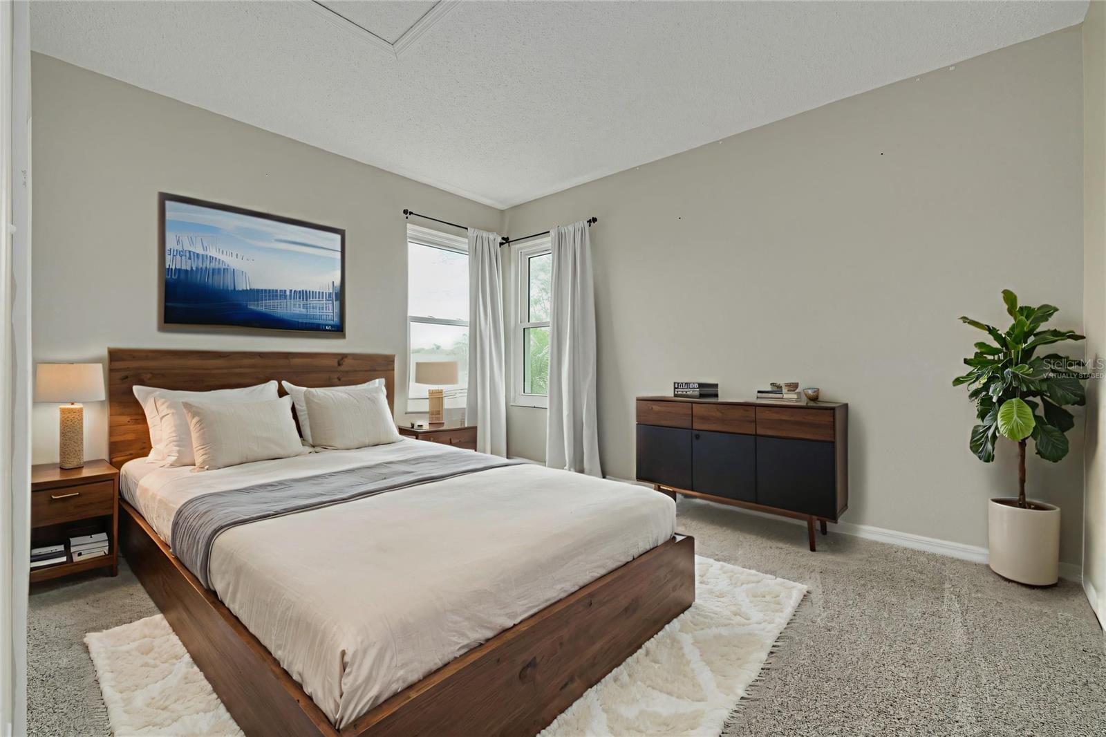 Virtually Staged, Bedroom #4, upstairs