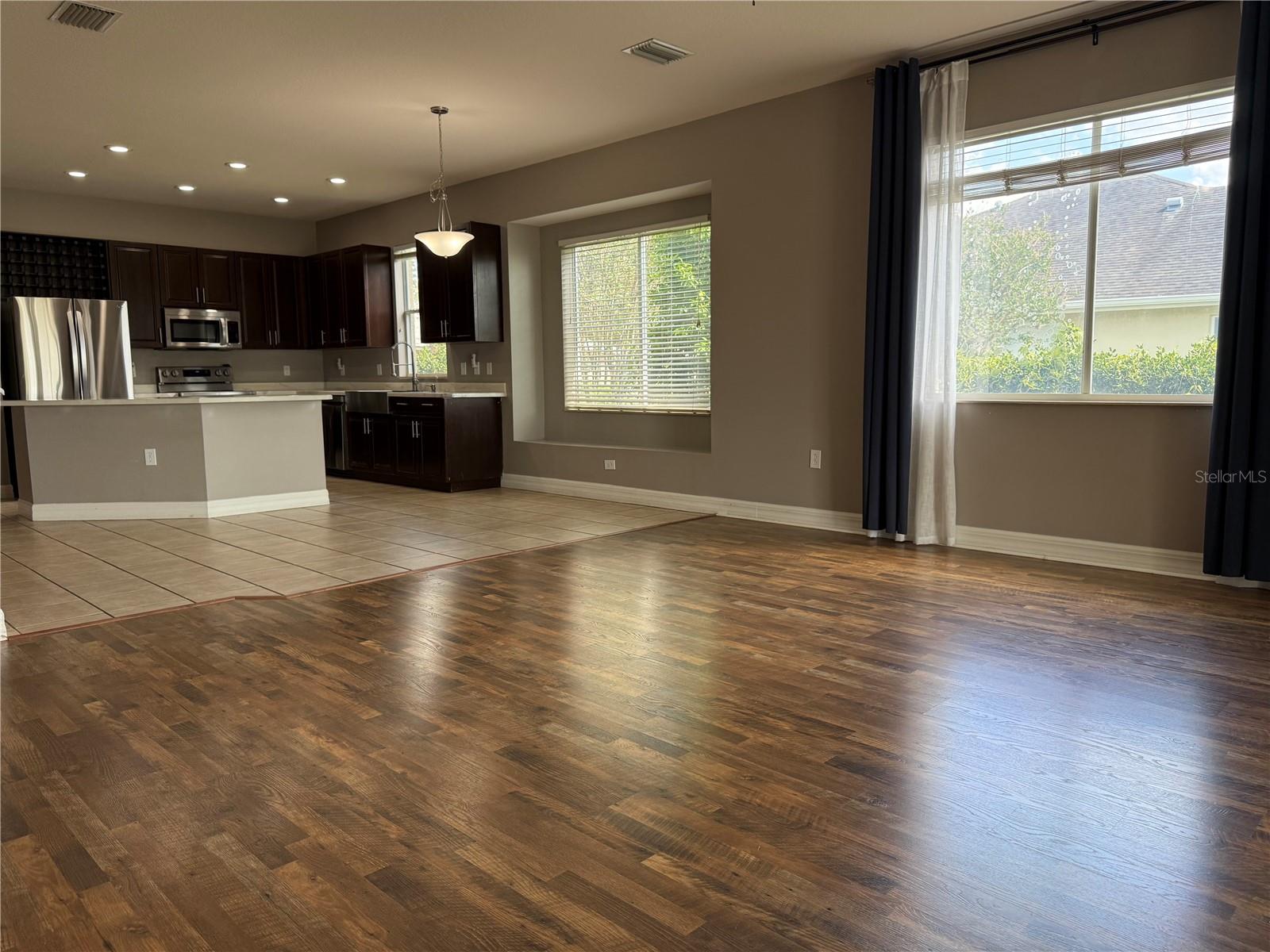 Wide Open Kitchen/Living Room