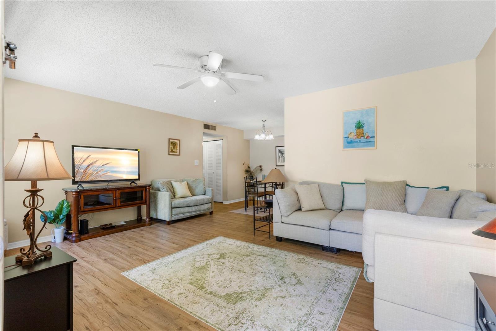 Light and bright living room