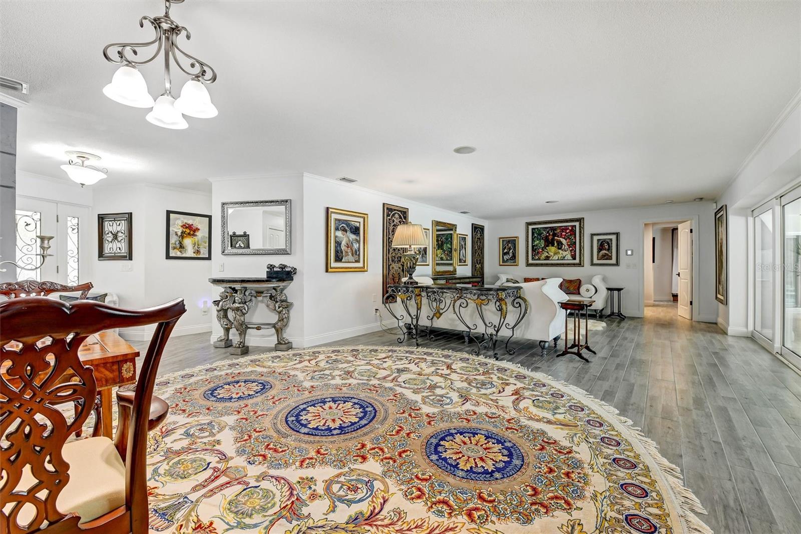 Open floor plan