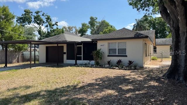 front of home