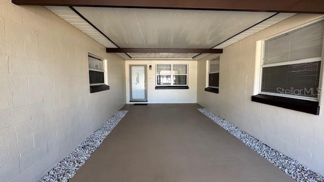 screened porch entrance