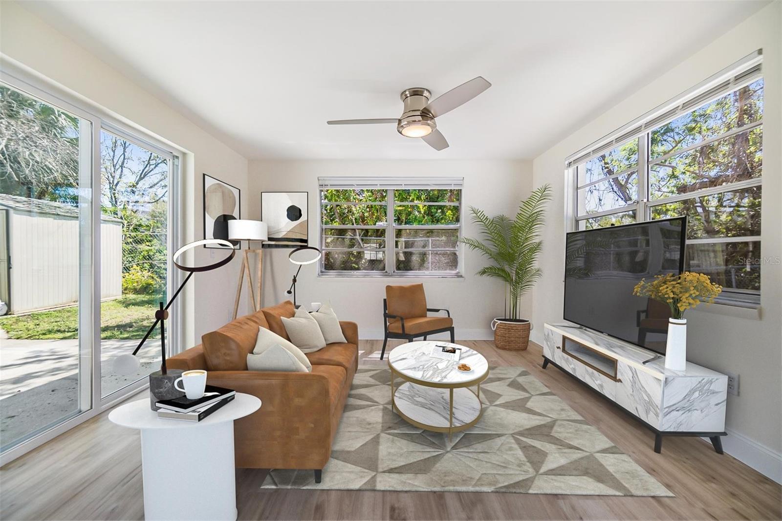 Staged Flex Room