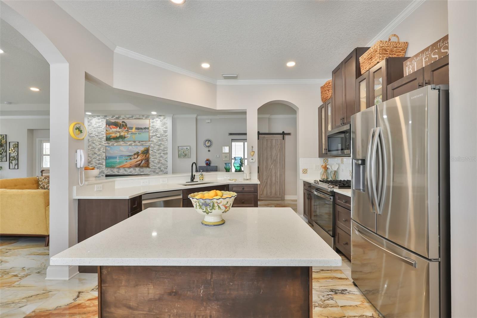 Bright, clean and spacious.