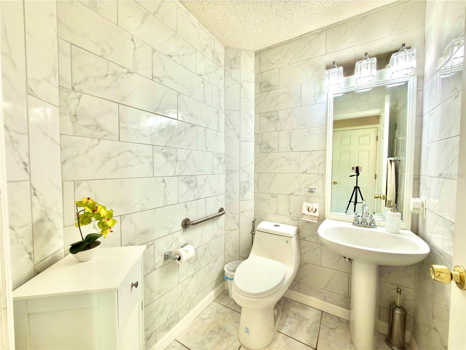 Finished Half Bath