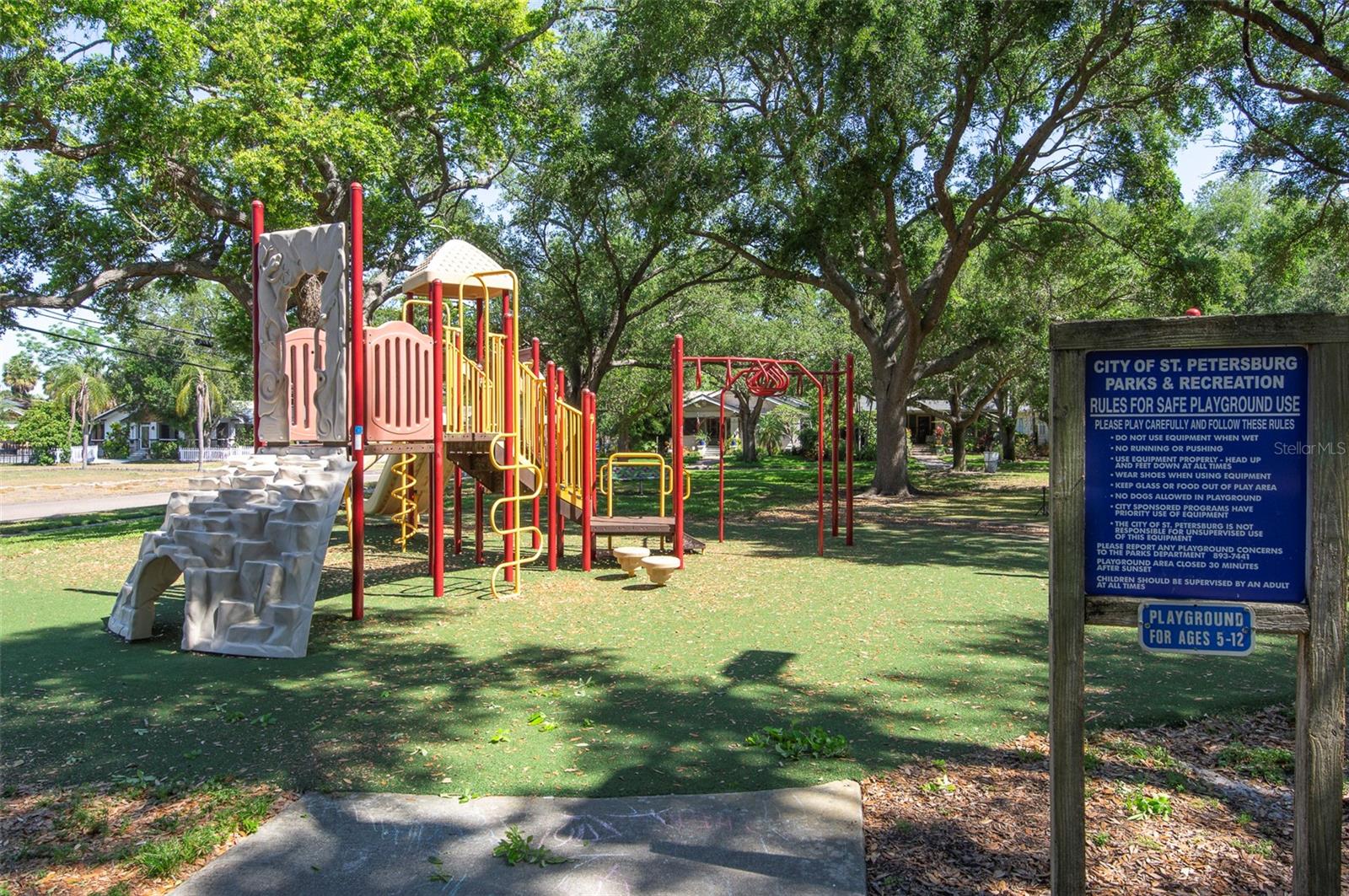 Park on the next block.