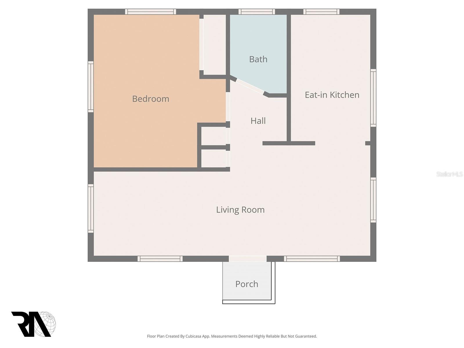 Plan of the Mother in Law apartment.