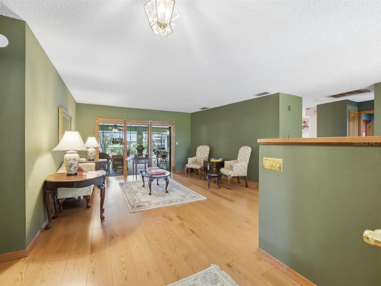 Formal Living room view