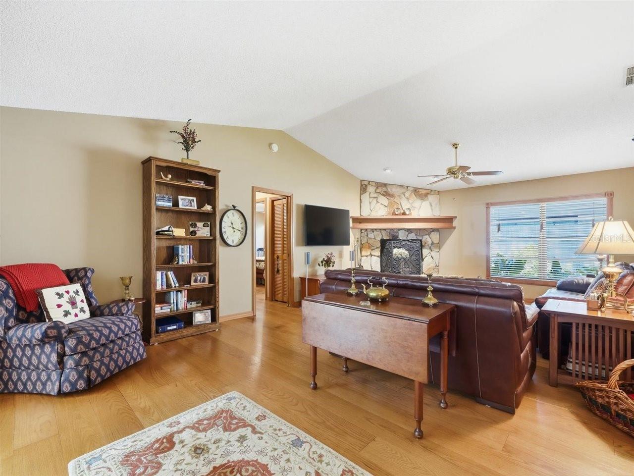 Primary Bedroom with open views of porch/patio