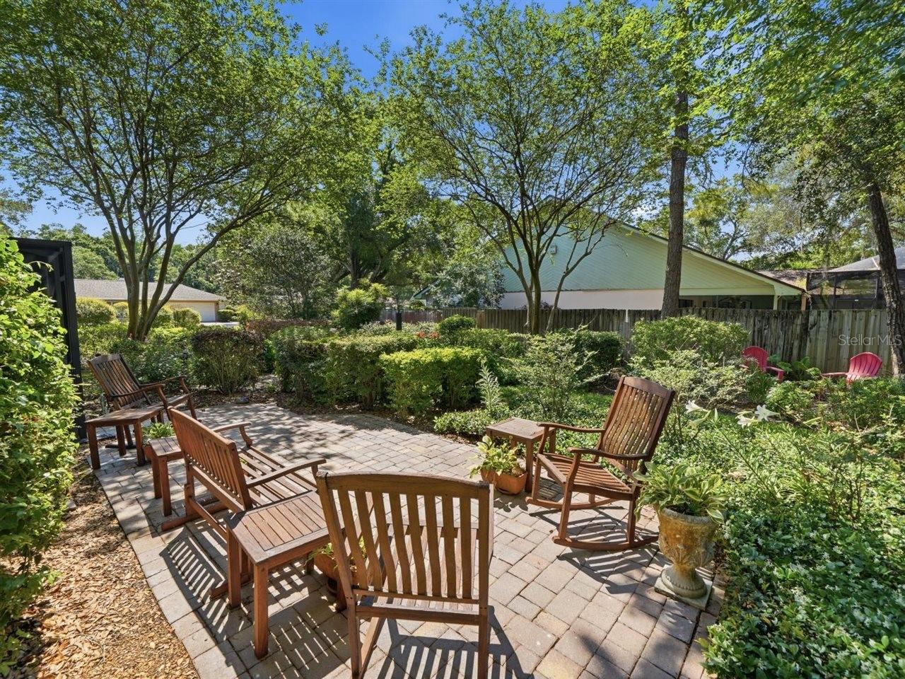 Open Patio area