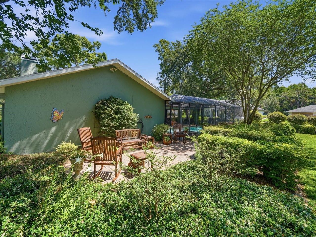 Open patio