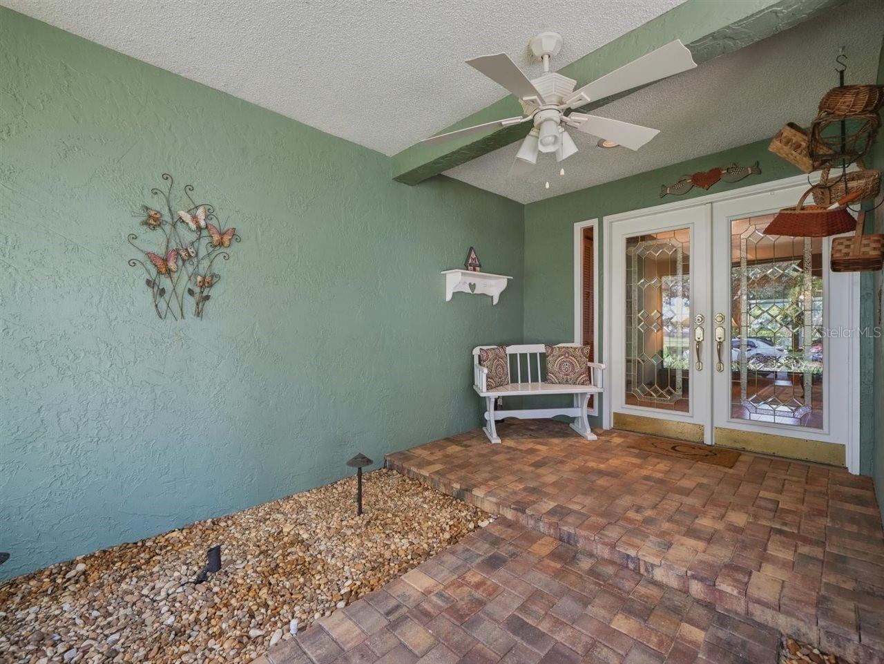 Front Screened porch
