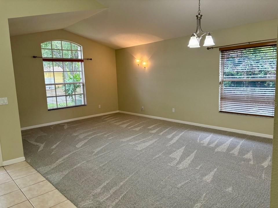 New living room carpet, April 2026