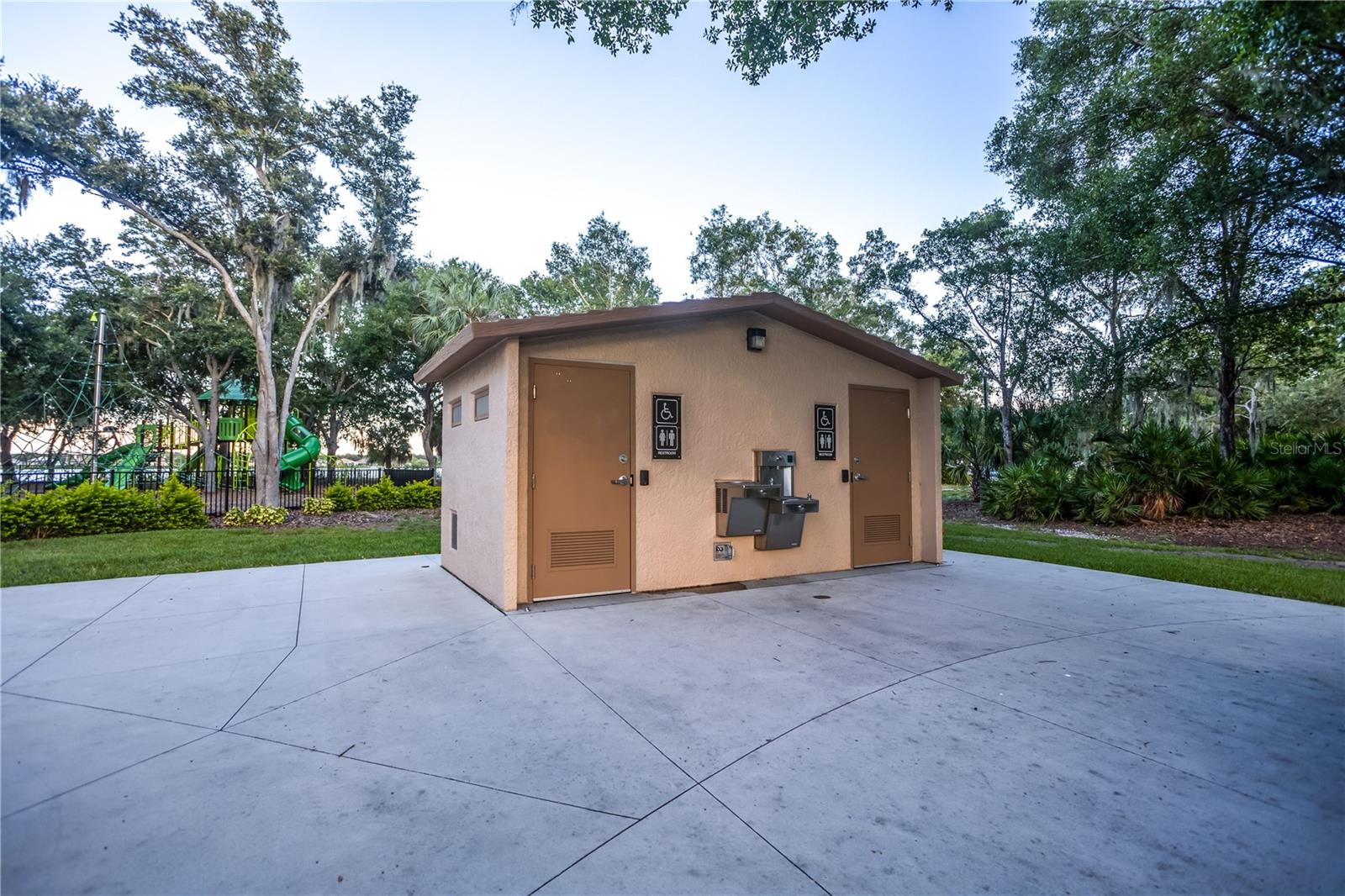 Bathrooms at the park