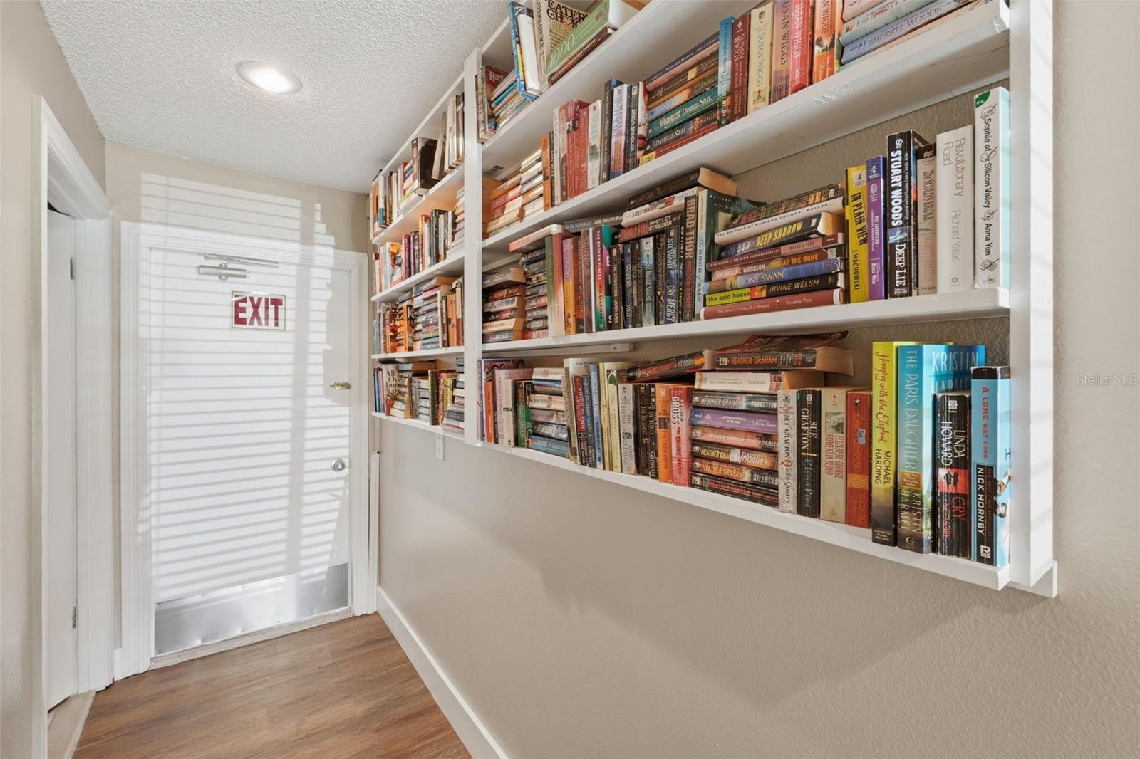 Clubhouse lending library