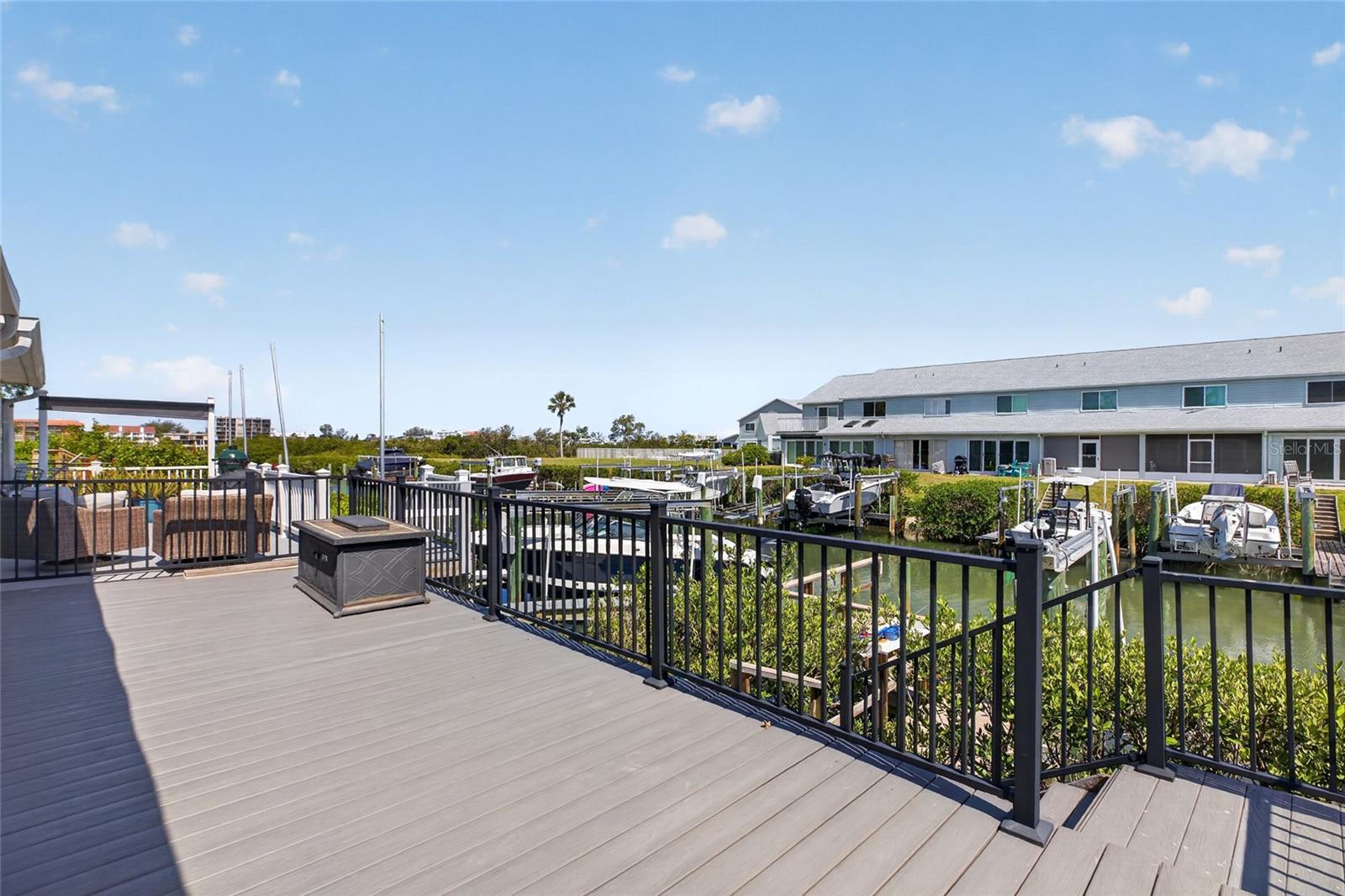 200 square foot composite deck.