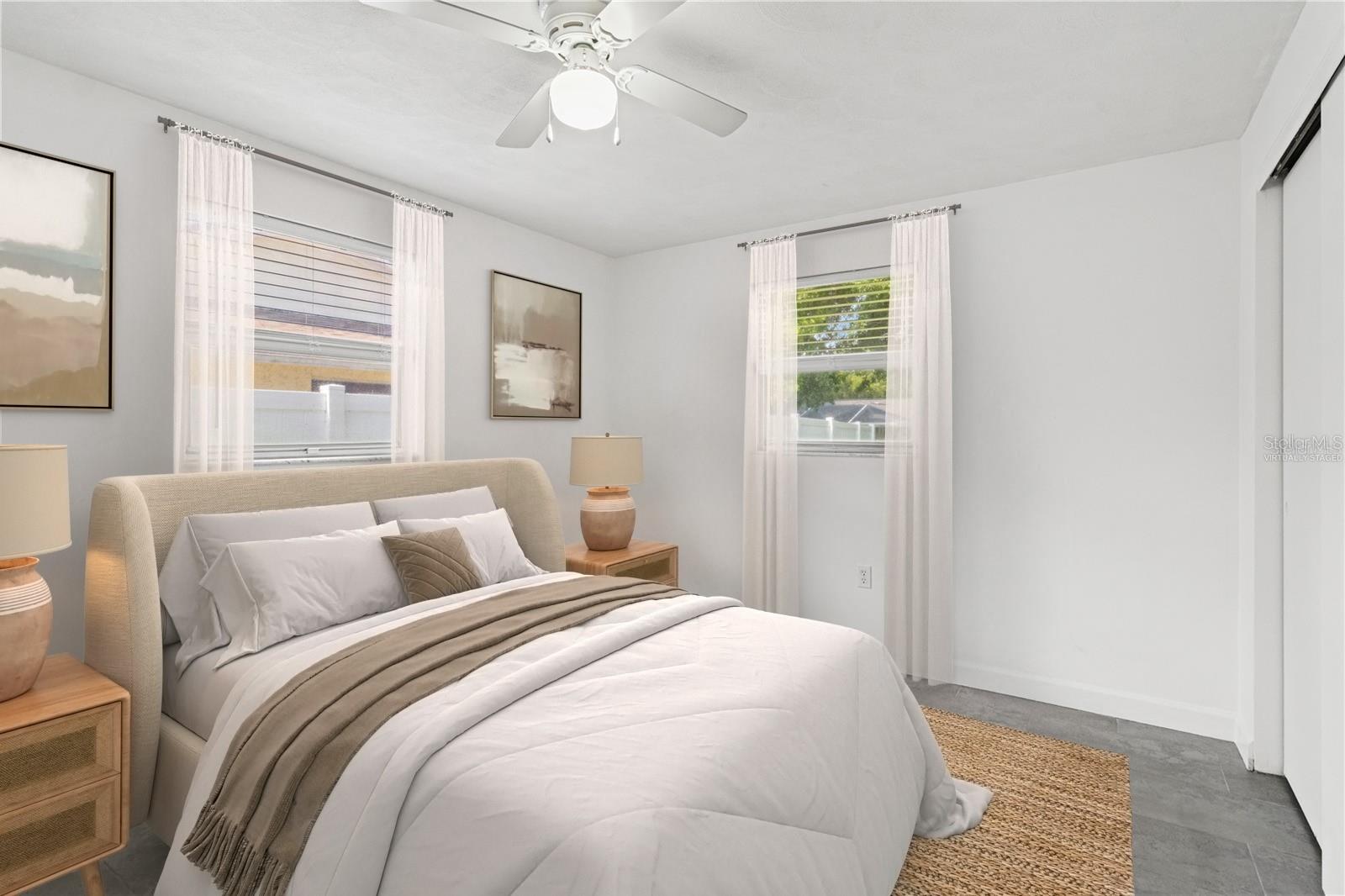 Virtually Staged - Bedroom 2