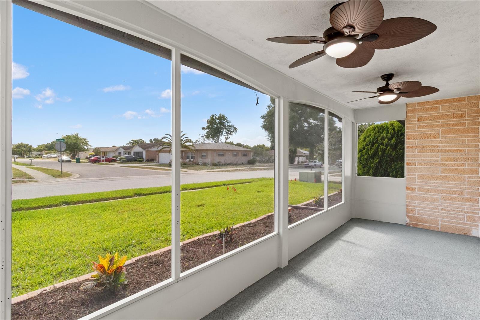 Screened Front Porch