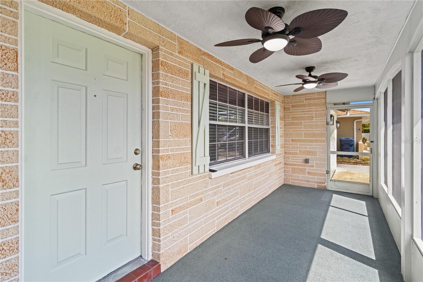 Screened Front Porch
