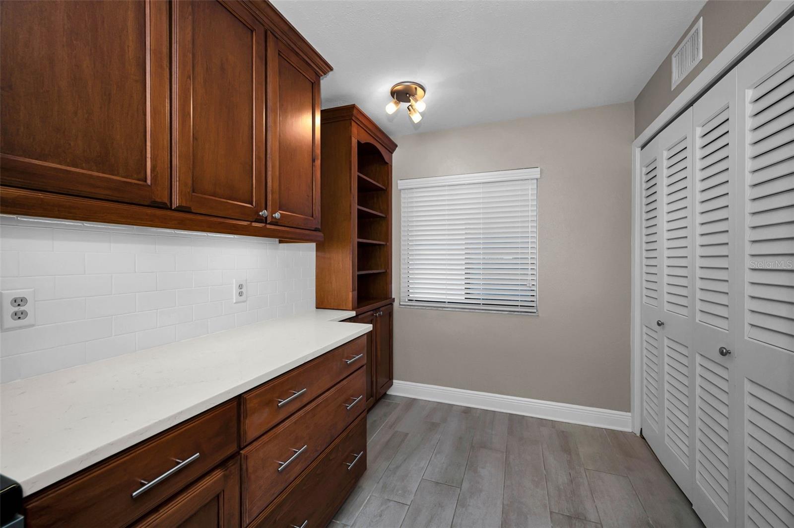 Dinette area or room for home office desk!