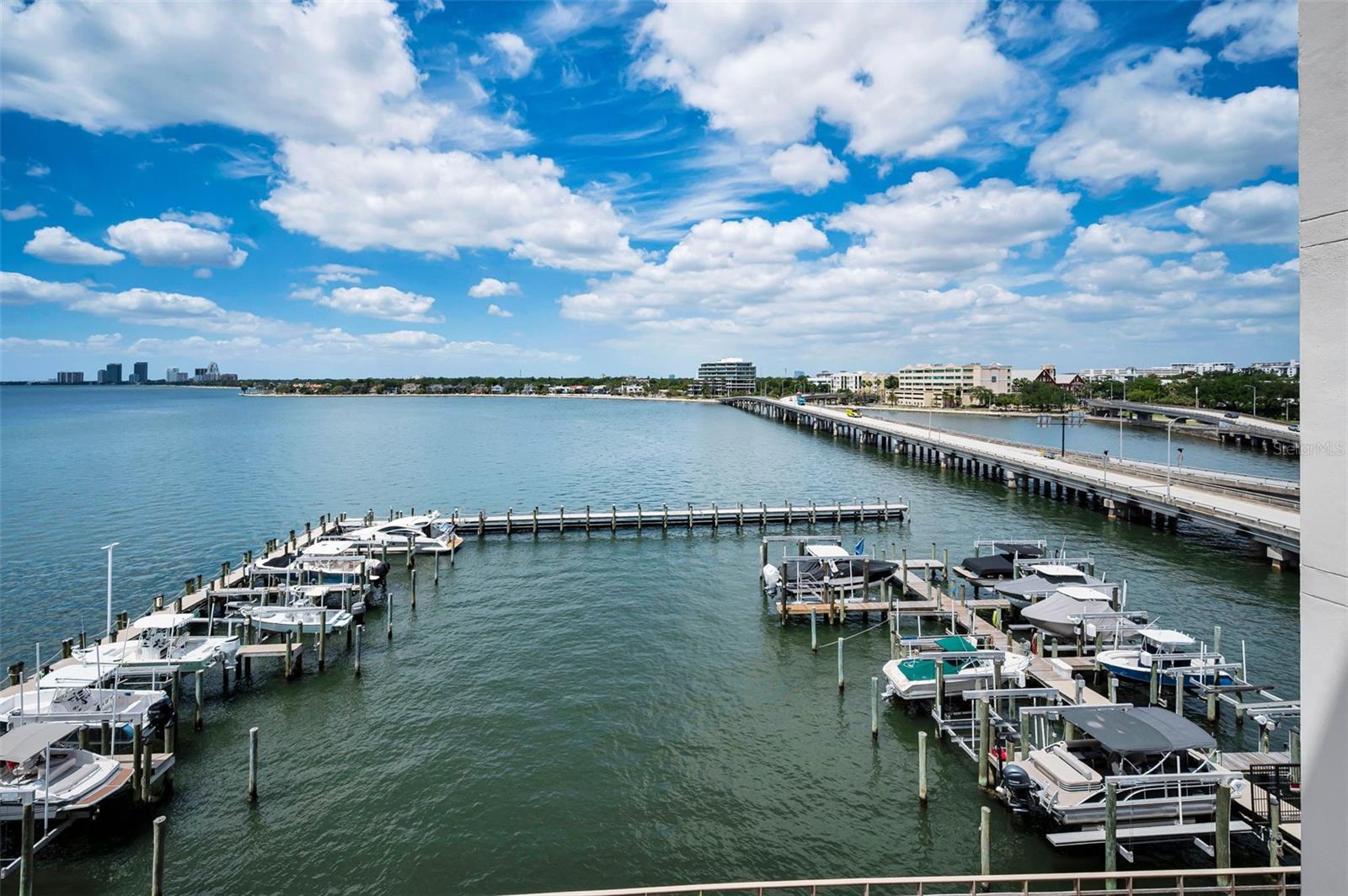 Private marina for community