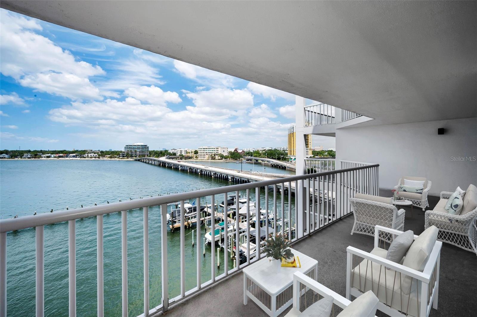 view from bedroom balcony