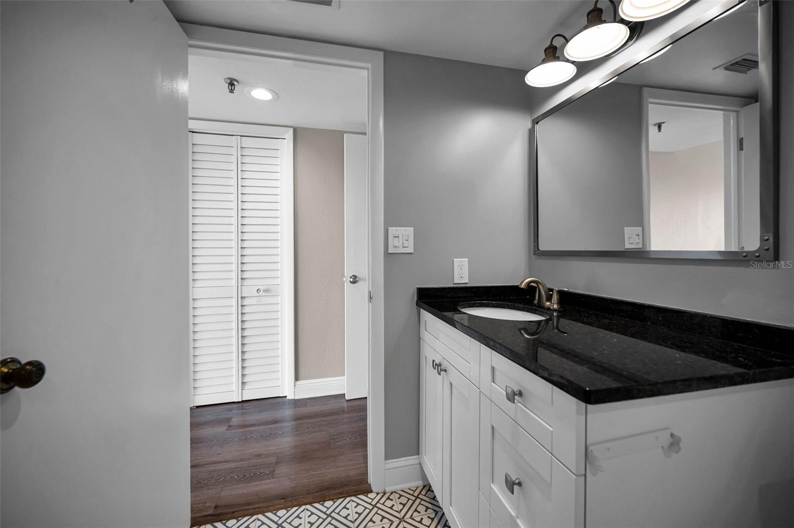 Primary bathroom off Primary BR entry