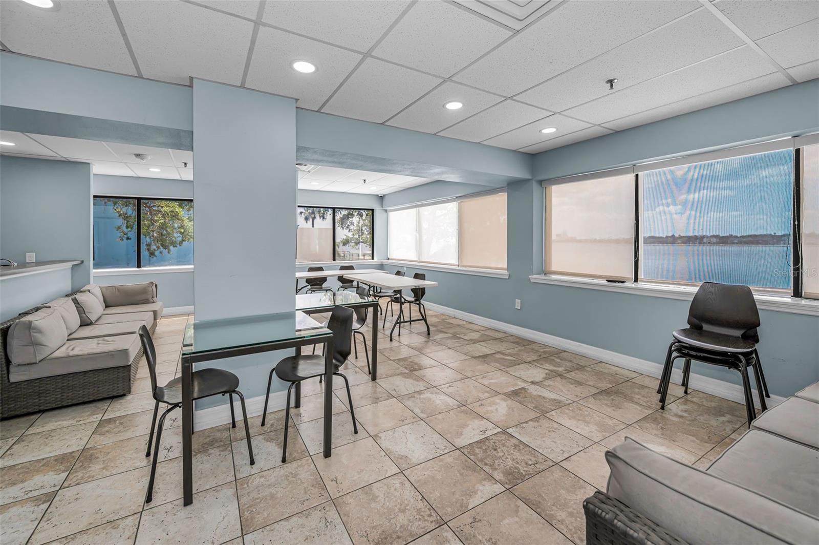 community entertainment room