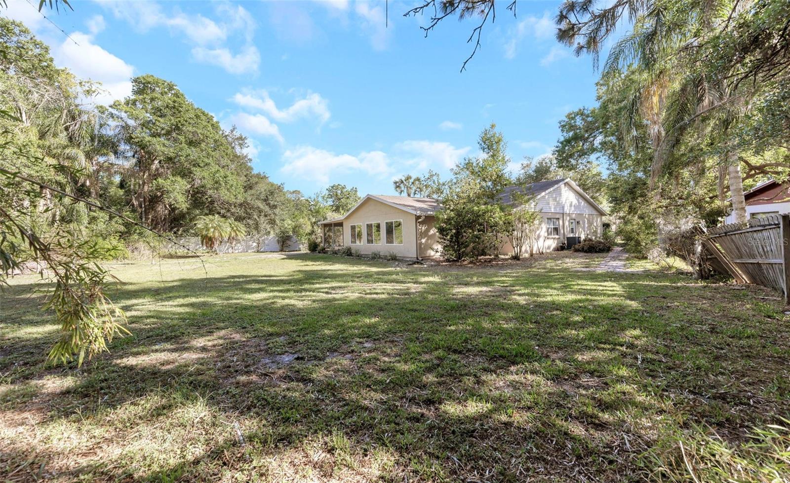 Rear Yard - Reverse View