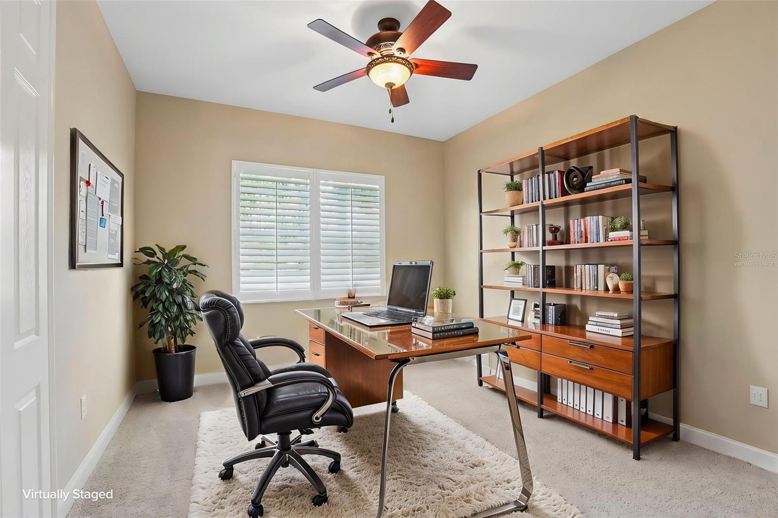 Virtually Staged Office