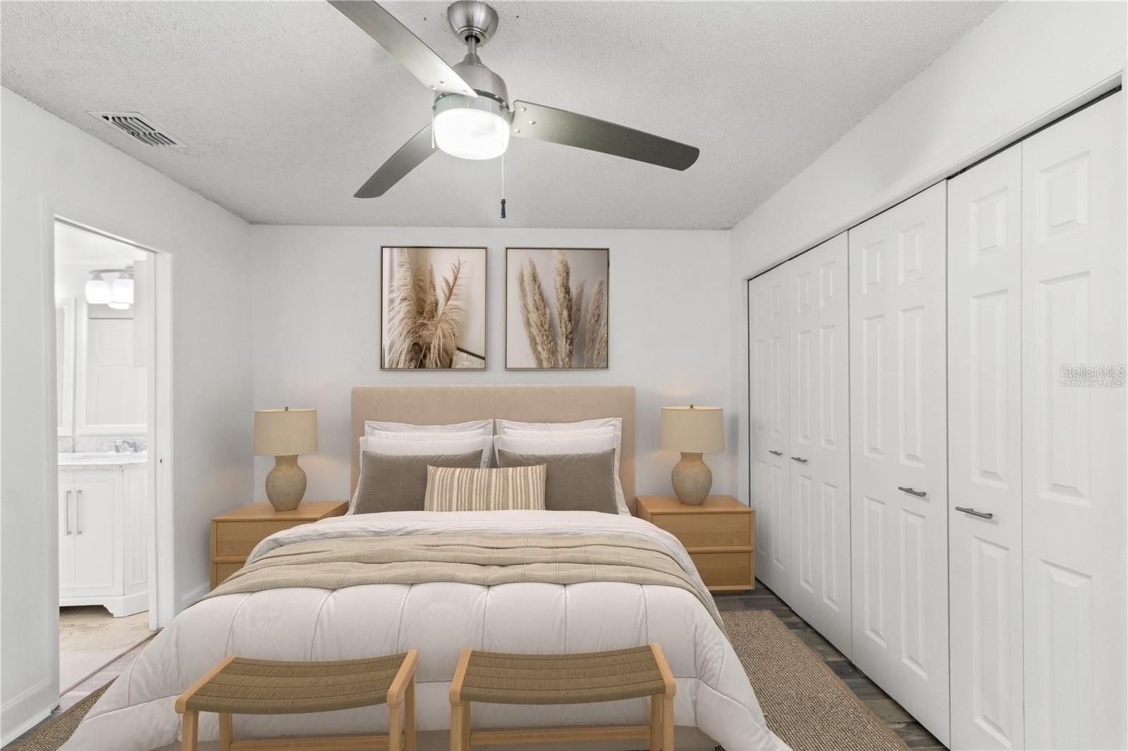 Primary Bedroom - Virtually Staged