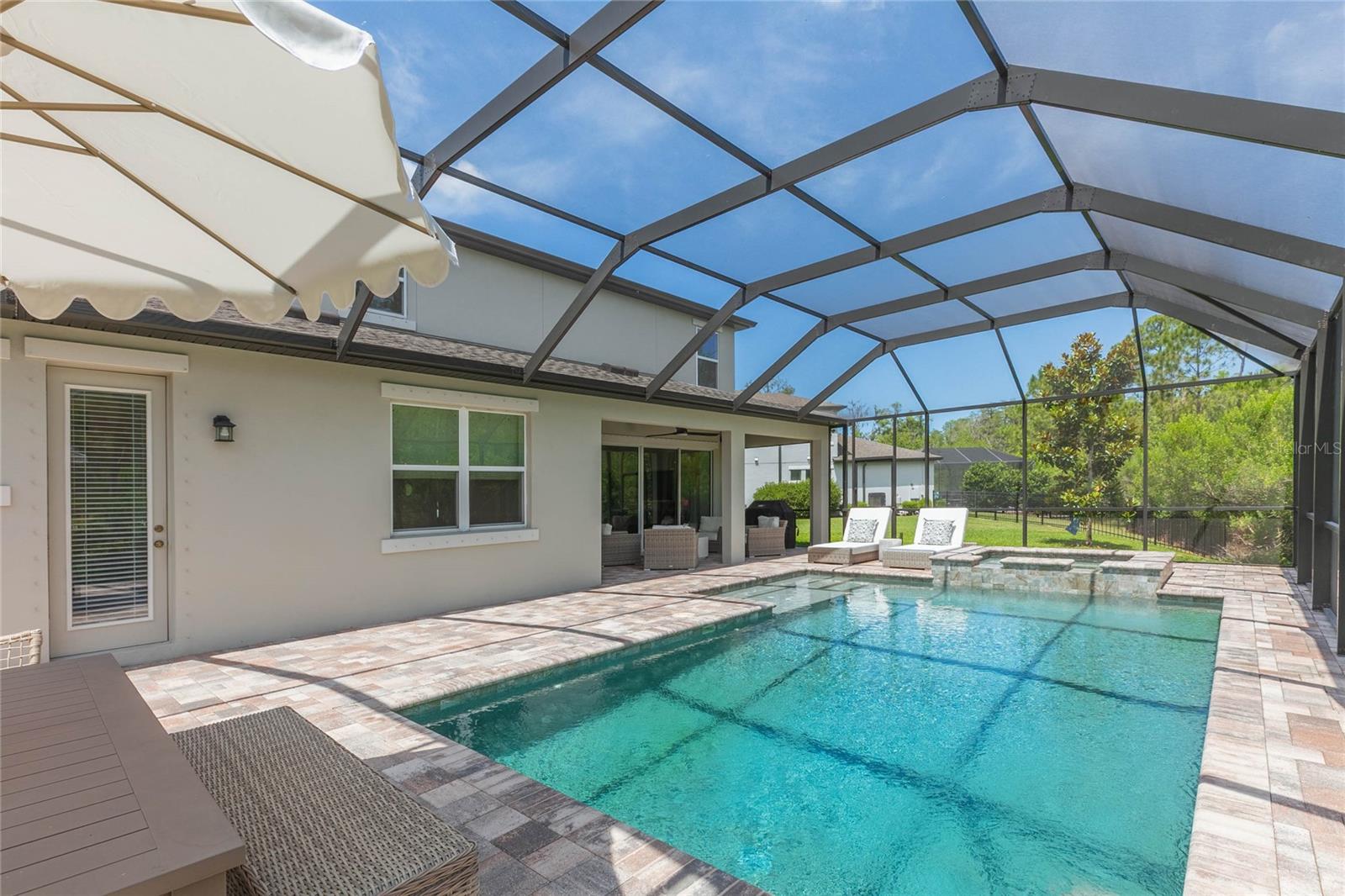 Pool & Bathroom Entrance