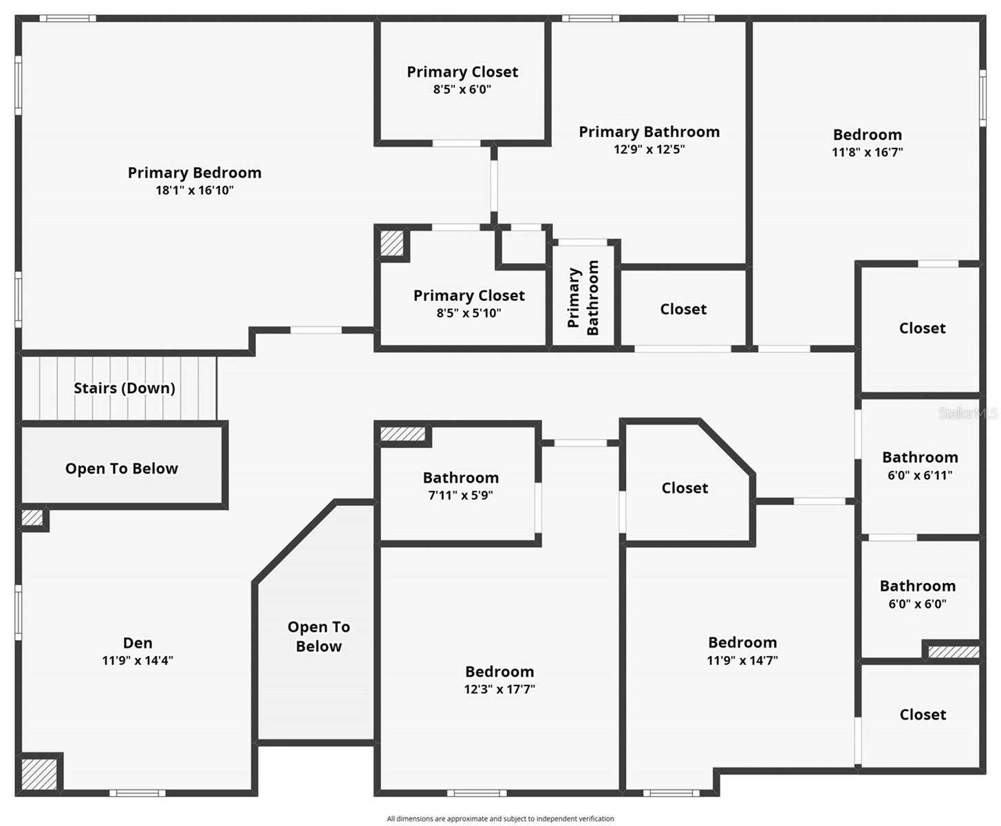 Second Floor Layout
