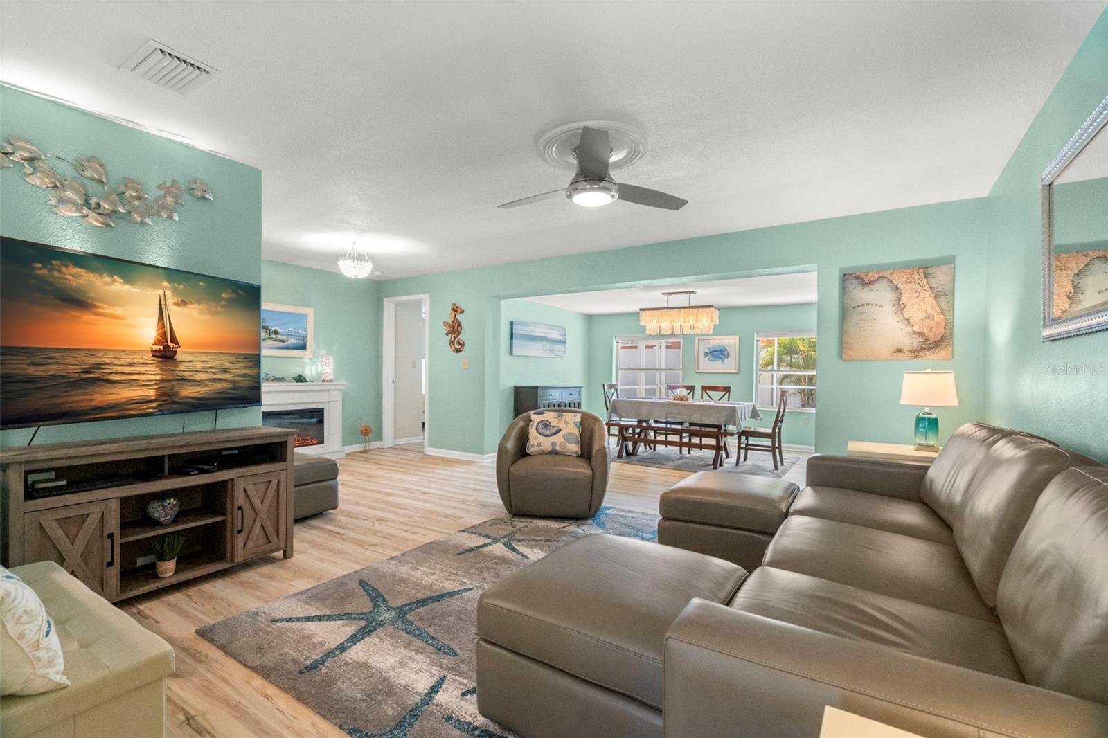New luxury vinyl plank flooring