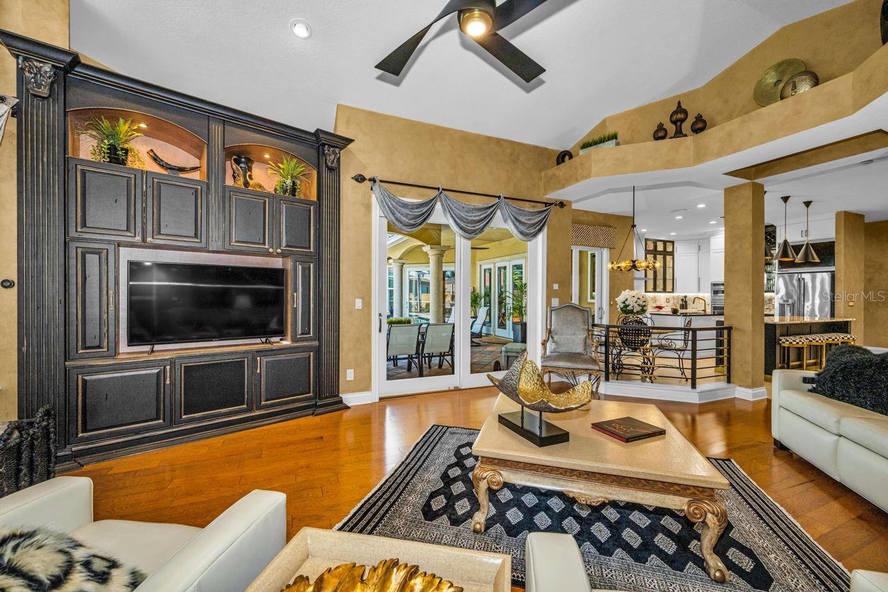 Large Family Room Gathering Space